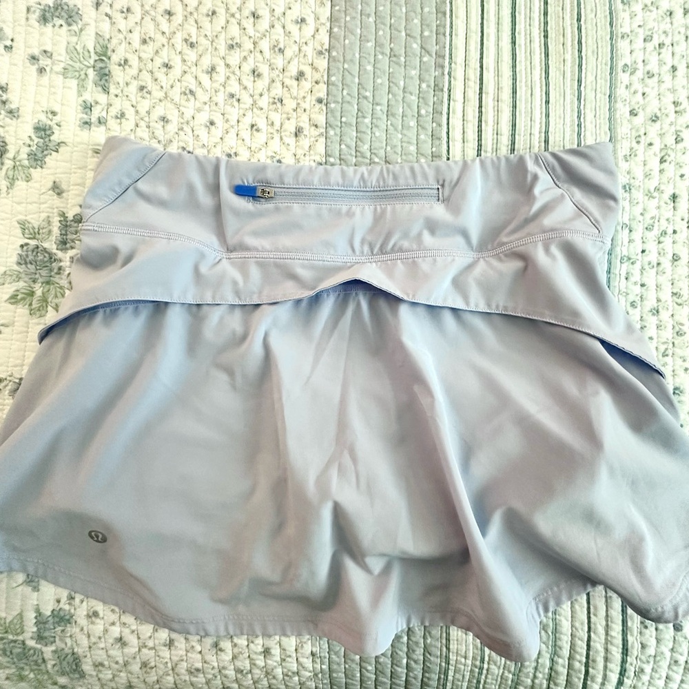 lululemon athletica Light Blue Mini Skirt
